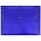 JAM Paper 9.75" x 13" Plastic Elastic Band Closure Expansion Envelopes, 12ct.